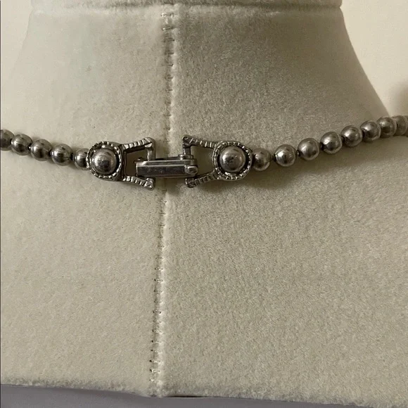 Artisan Silver and Multicolor Thunderbird Necklace - Picture 6 of 6